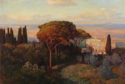 Vue de la Villa Falconieri - Max Roeder